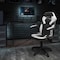 Flash Furniture Black Gaming Desk and Chair Set BLN-X10RSG1031-WH-GG - alternate 1